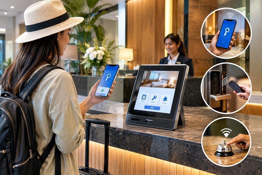 Contactless Hotel Services: How Smart Technology Is Transforming the Guest Experience